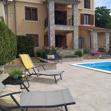 Villa Krasa Sea View Apartmants With Pool Ližnjan المظهر الخارجي الصورة