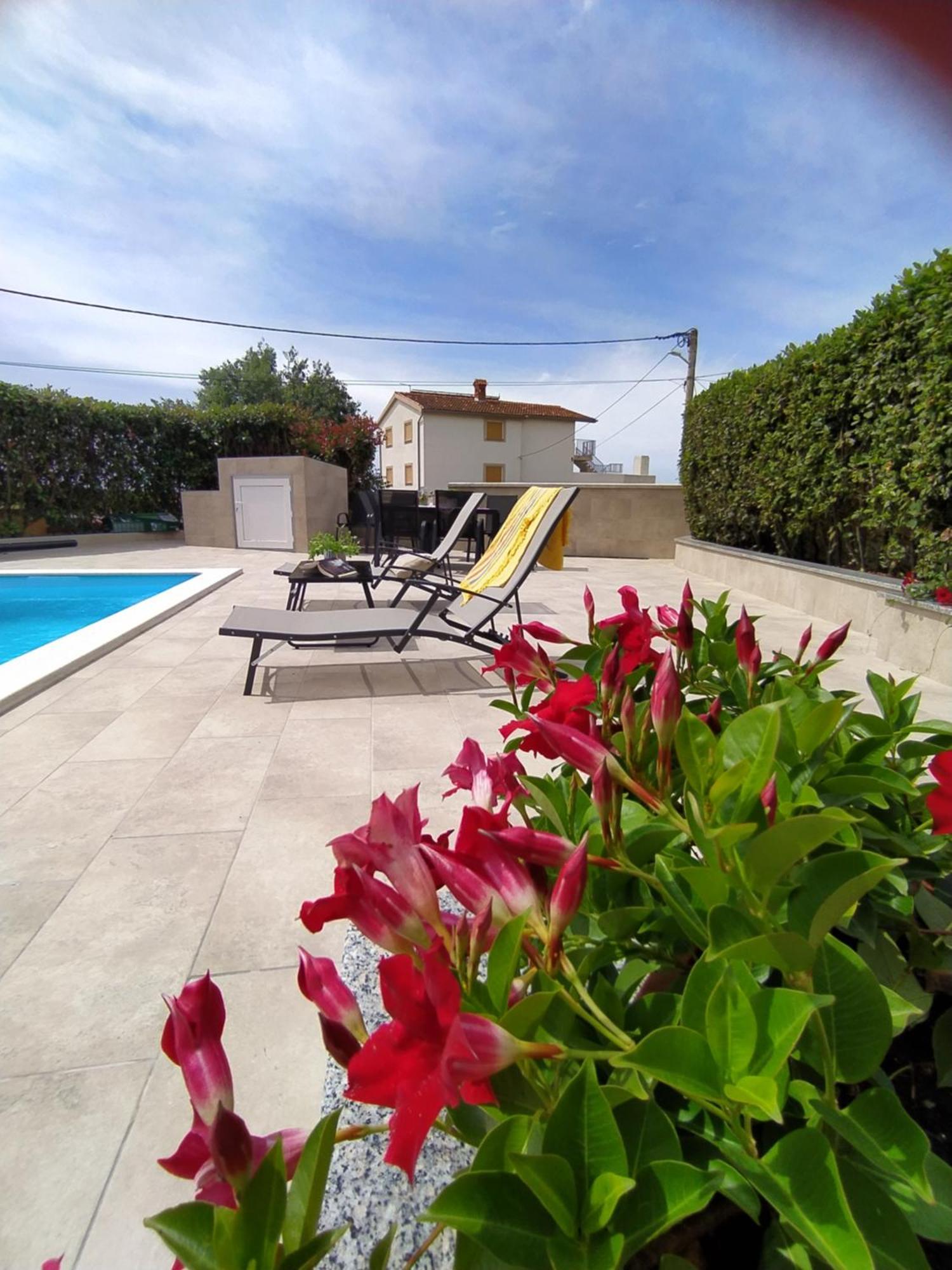 Villa Krasa Sea View Apartmants With Pool Ližnjan المظهر الخارجي الصورة